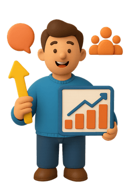 Social & Community Growth mascot