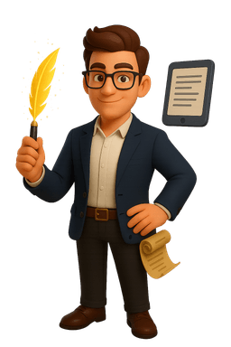 Copywriting mascot